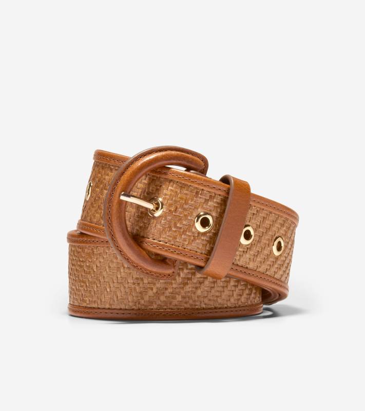 Women's Raffia Textured Belt product image