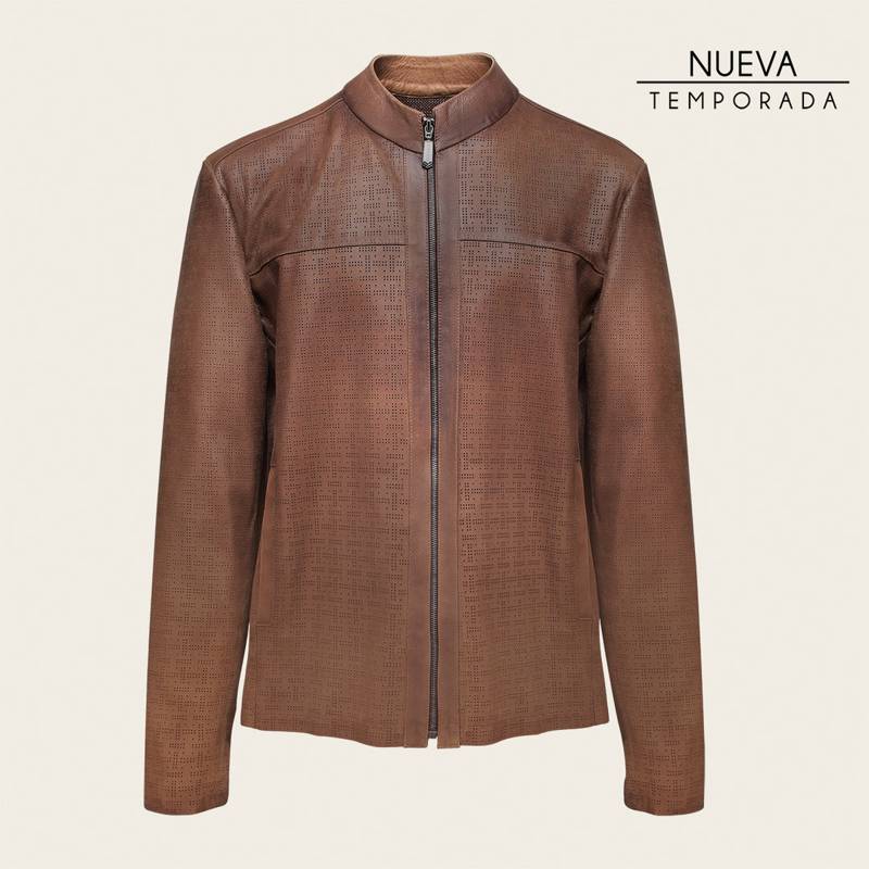 Chamarra en piel de ovino para caballero product image