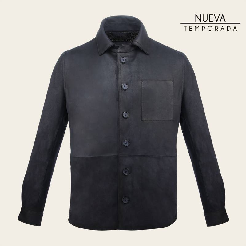 Camisola en piel de caprino para caballero product image