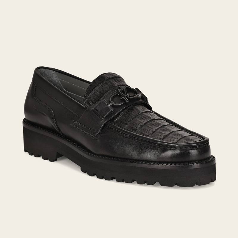 Loafers para caballero en piel de caimán product image