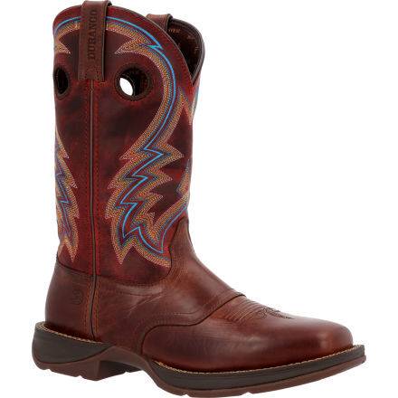 Rebel by Durango® Burnished Pecan Fire Brick Western Boot product image