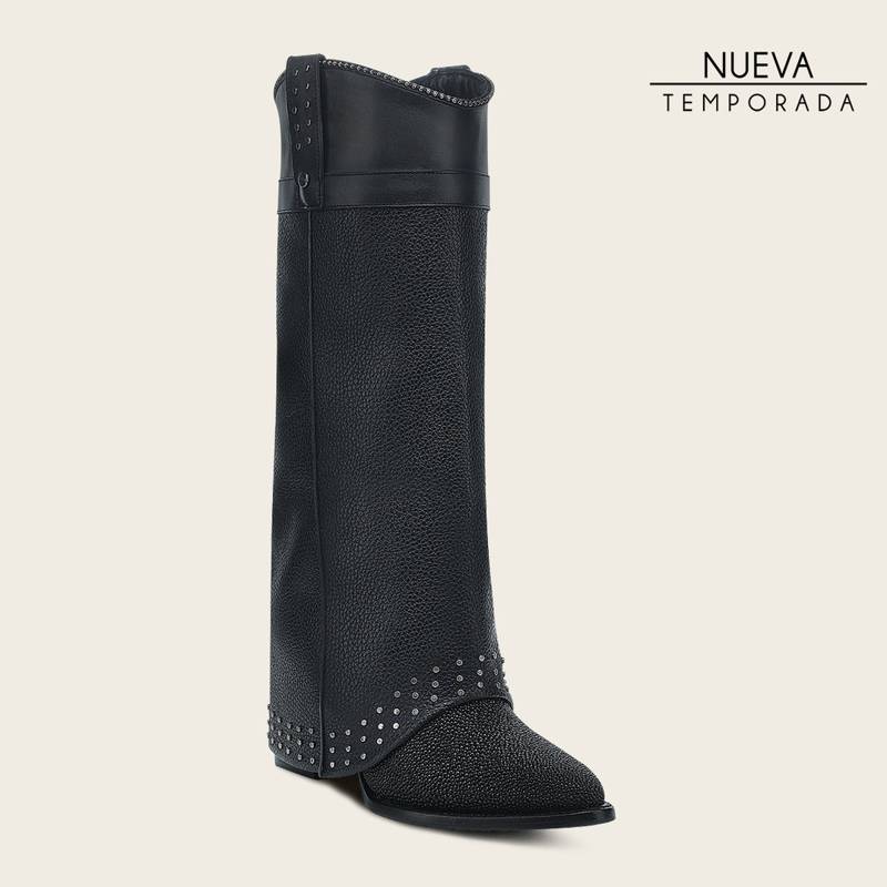 Bota casual en piel genuina de mantarraya para dama product image
