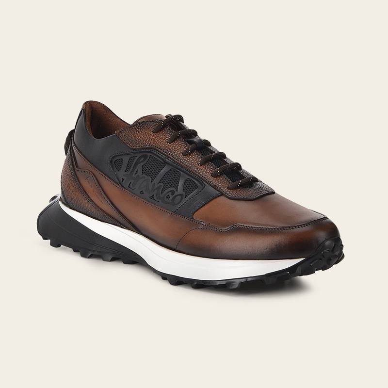 Tenis en piel genuina para caballero product image