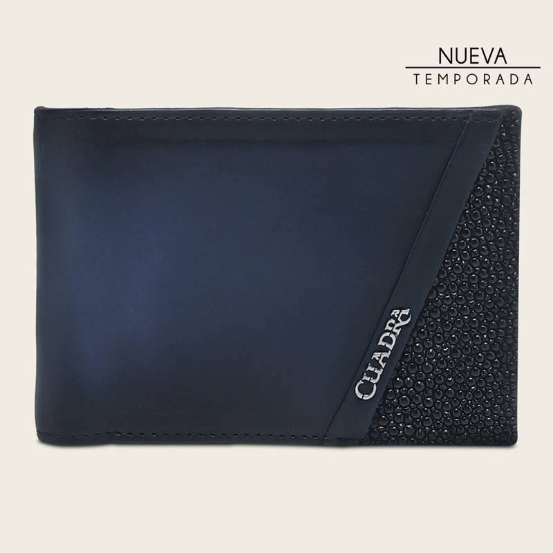 Cartera en piel genuina de mantarraya para caballero product image