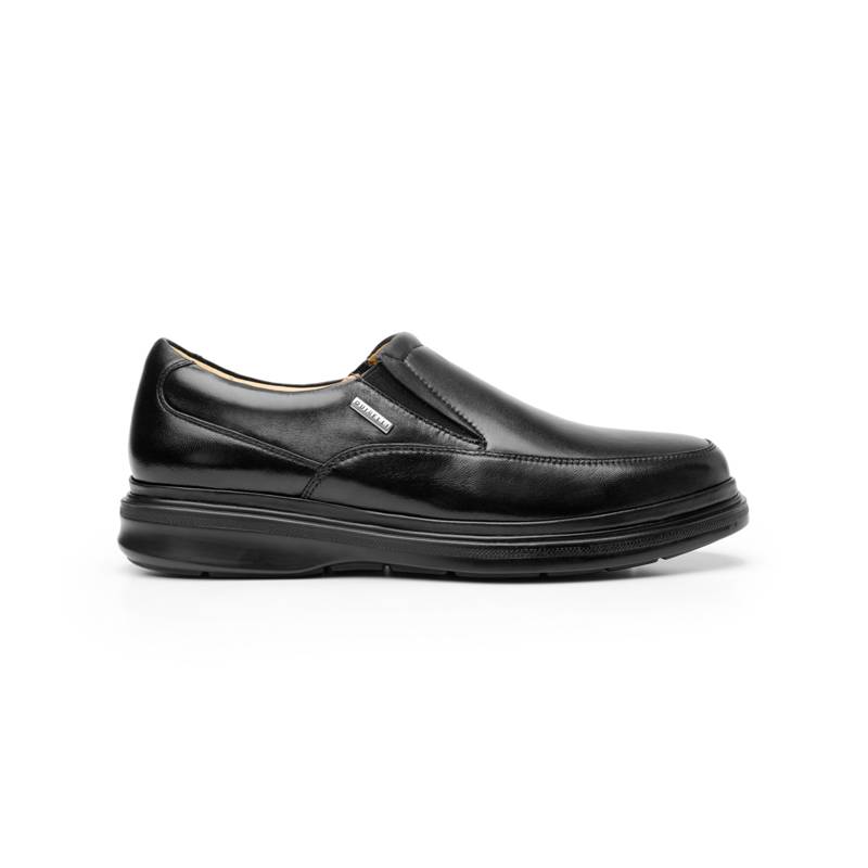 Mocasín Clásico Quirelli Con Piel De Borrego Para Hombre - Estilo 700803 Negro product image