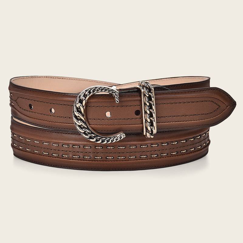 Cinturón casual en piel genuina para dama product image