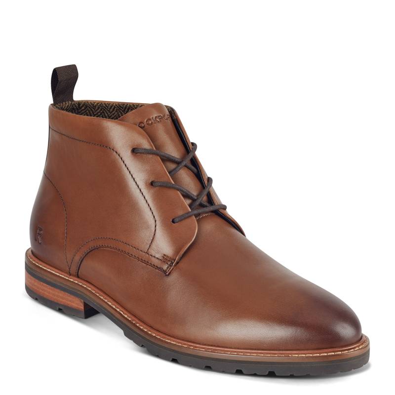Men's Caspe Lace-up Almond Toe Casual Boots product image