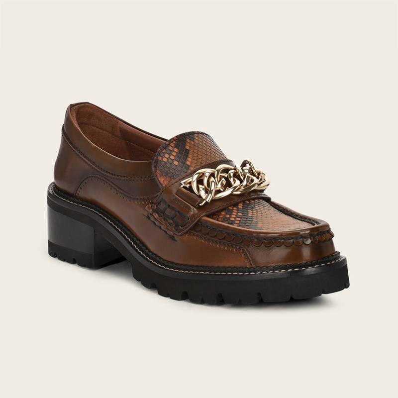 Mocasín en Piel Genuina de Pitón product image