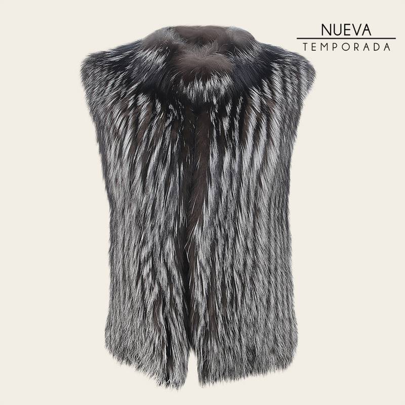 Chaleco con pelo de zorro para dama product image