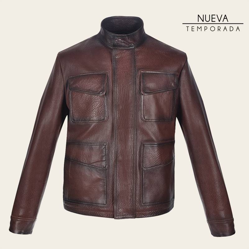 Chamarra para caballero en piel de ovino product image