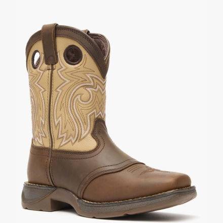 Lil' Rebel™ by Durango® Big Kid Saddle Western Boot product image