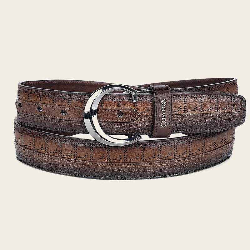Cinturón para caballero en piel genuina product image