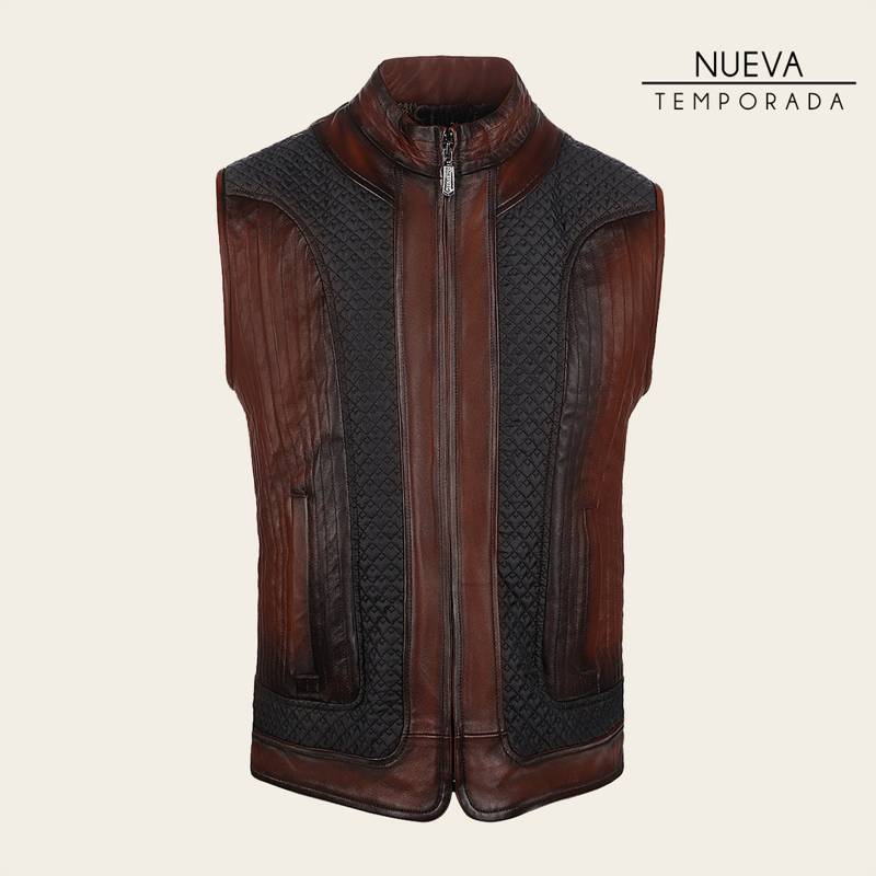 Chaleco en piel genuina de ovino. product image