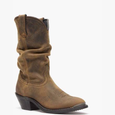 Durango® Women's Distressed Tan Slouch Western Boot product image