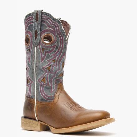 Durango® Lady Rebel Pro™ Women's Golden Brown & Periwinkle Western Boot product image