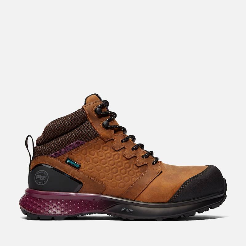 Women's Reaxion Composite Toe Waterproof Work Sneaker product image