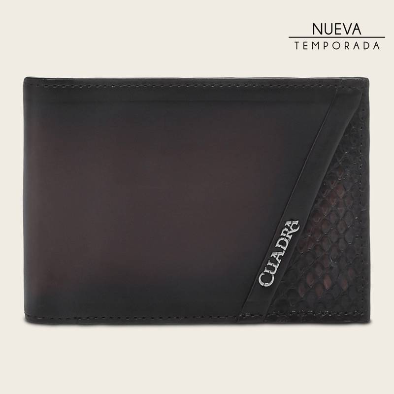 Cartera en piel genuina de pitón para caballero product image