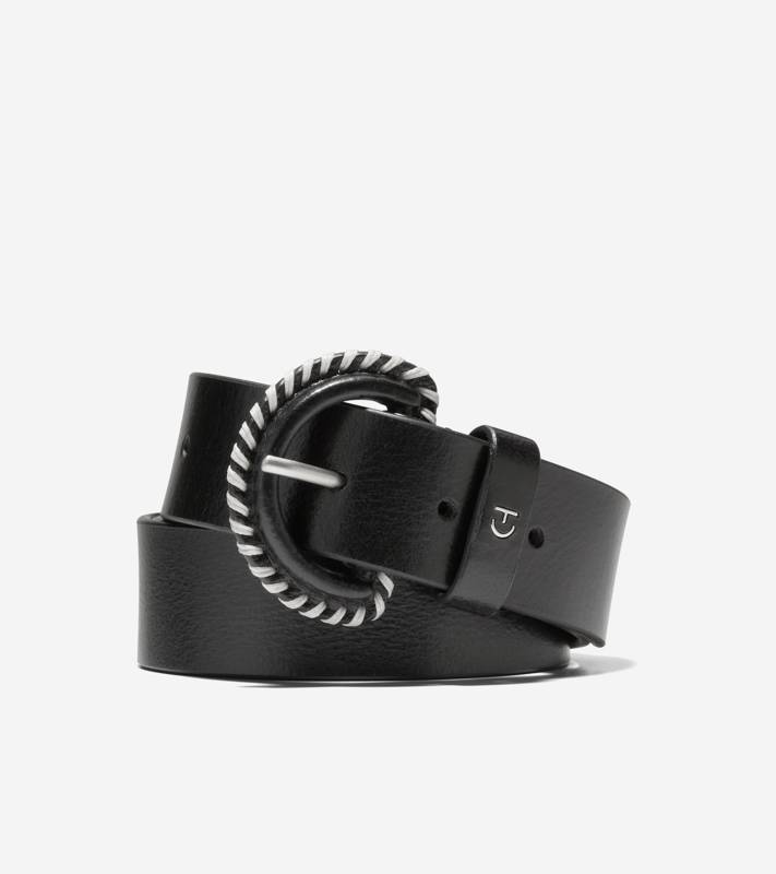 Women's Buckle Belt With Stitch Details product image