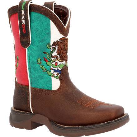 Lil’ Rebel™ by Durango® Big Kids’ Mexican Flag Western Boot product image