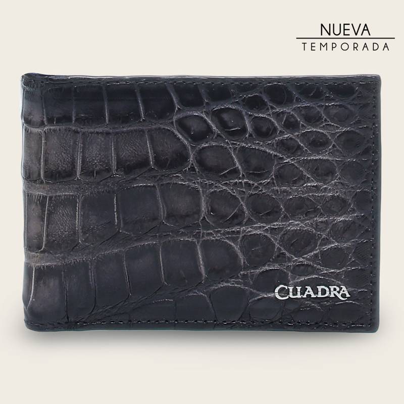 Cartera en piel genuina de alligator para caballero product image