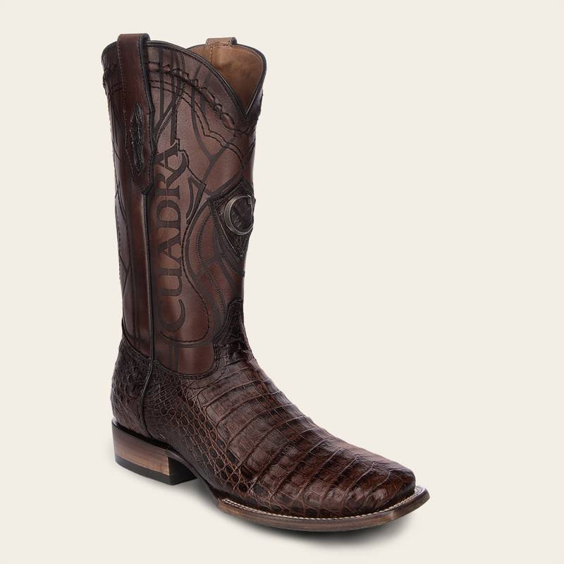 Bota rodeo en piel genuina de fuscus para caballero product image