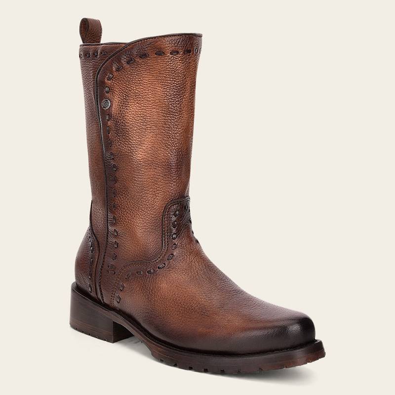 Bota urbana en piel genuina de venado para caballero product image