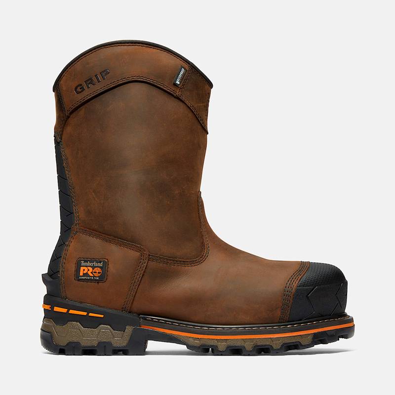 Men's Boondock Waterproof Pull-On Comp-Toe Work Boot product image