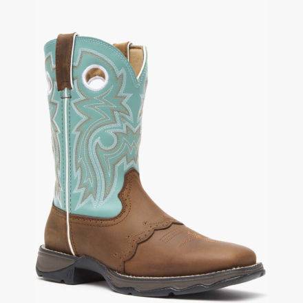 Lady Rebel™ by Durango® Women's Powder n' Lace Saddle Western Boot product image