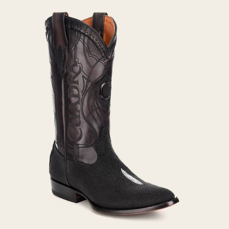 Bota tradicional en piel genuina de mantarraya para caballero product image
