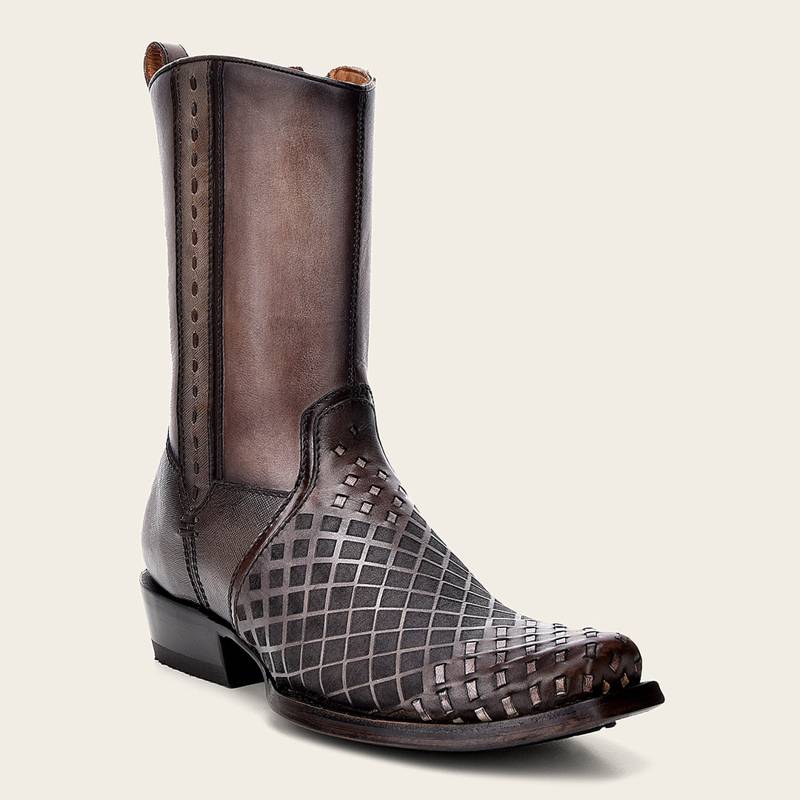 Bota fine western en piel genuina para caballero product image
