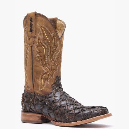 Durango® Premium Exotics™ Dark Brown Pirarucu Western Boot product image
