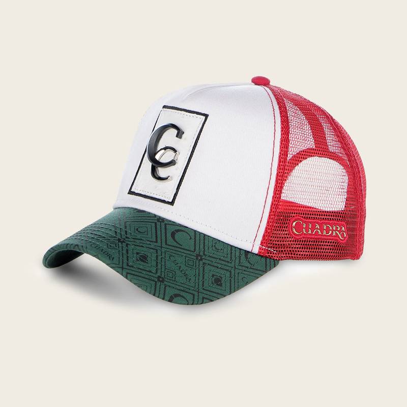 Gorra Cuadra México con parche de avestruz product image
