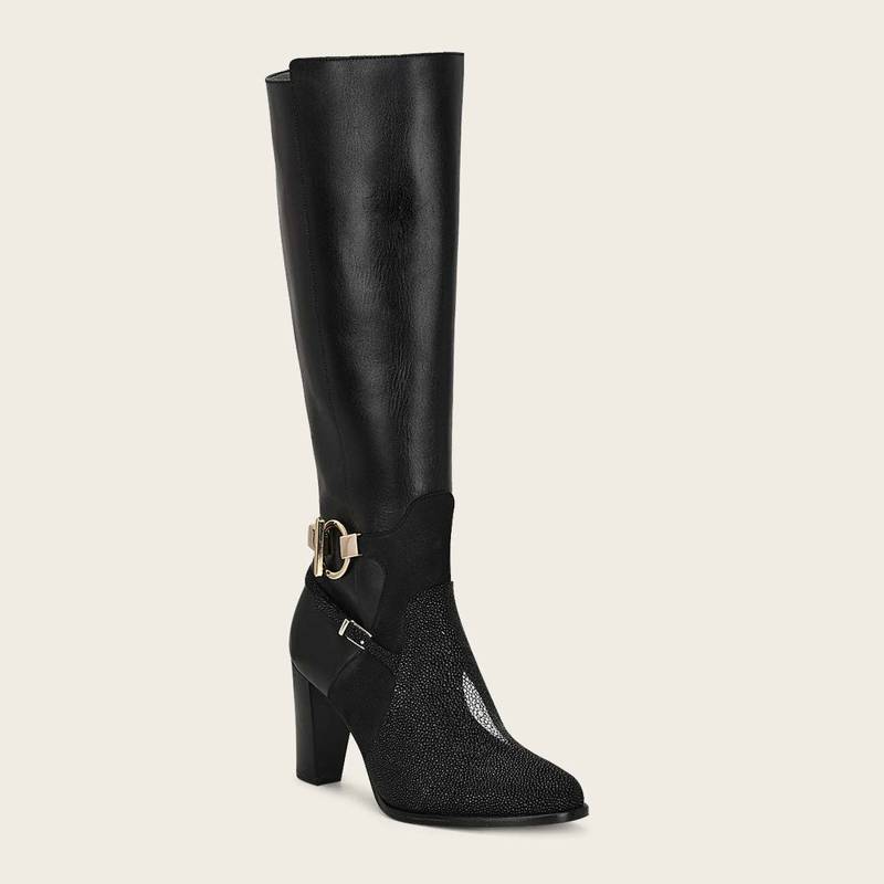 Bota de vestir en piel genuina de mantarraya para dama product image