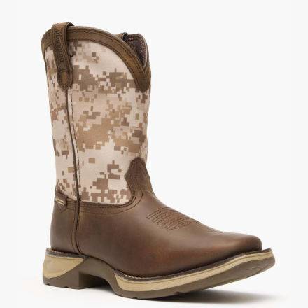 Lil' Rebel™ by Durango® Big Kids Desert Camo Western Boot product image