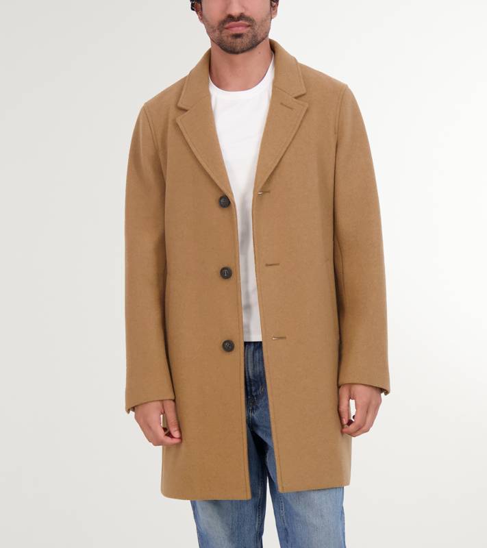 Men's Stretch Wool Top Coat product image