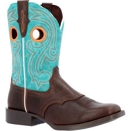 Durango® Westward™ Women's Hickory Turquoise Western Boot product image
