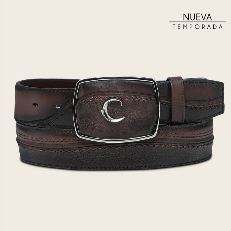 Cinturón vaquero para caballero en piel genuina product image