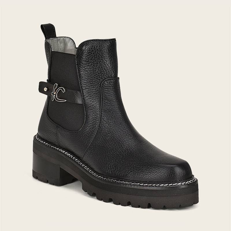 Botín casual en piel genuina de venado para dama product image