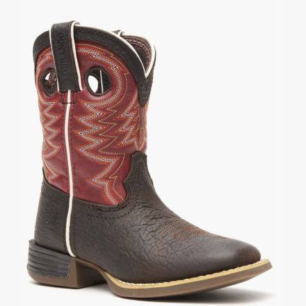 Durango® Lil' Rebel Pro™ Big Kid's Red Western Boot product image