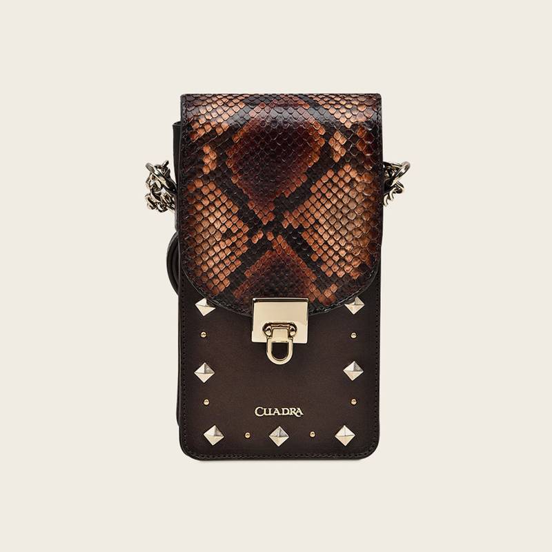 Porta celular en piel de pitón product image