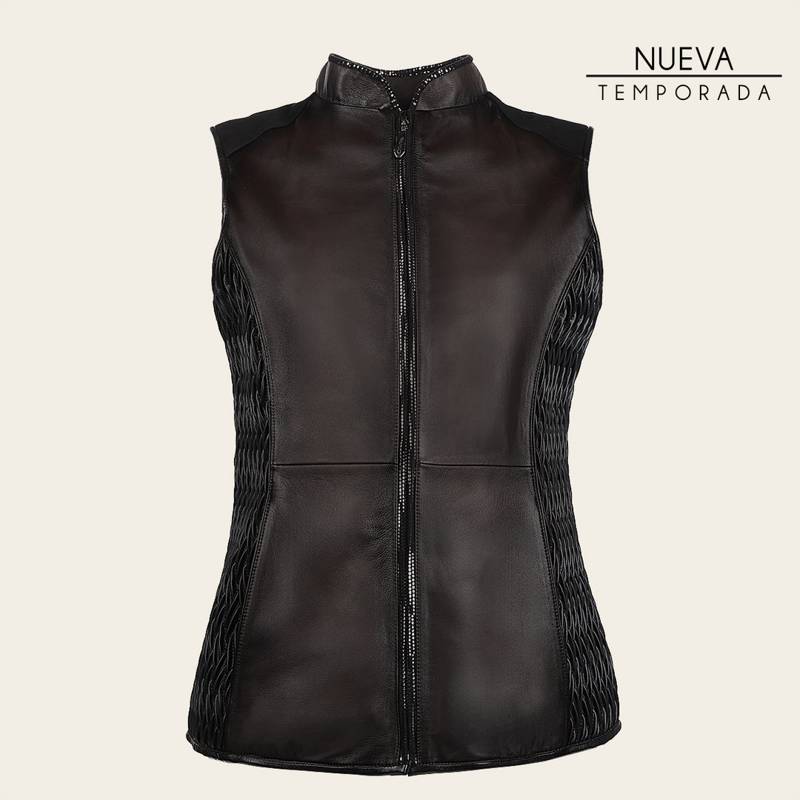 Chaleco en piel genuina de ovino product image