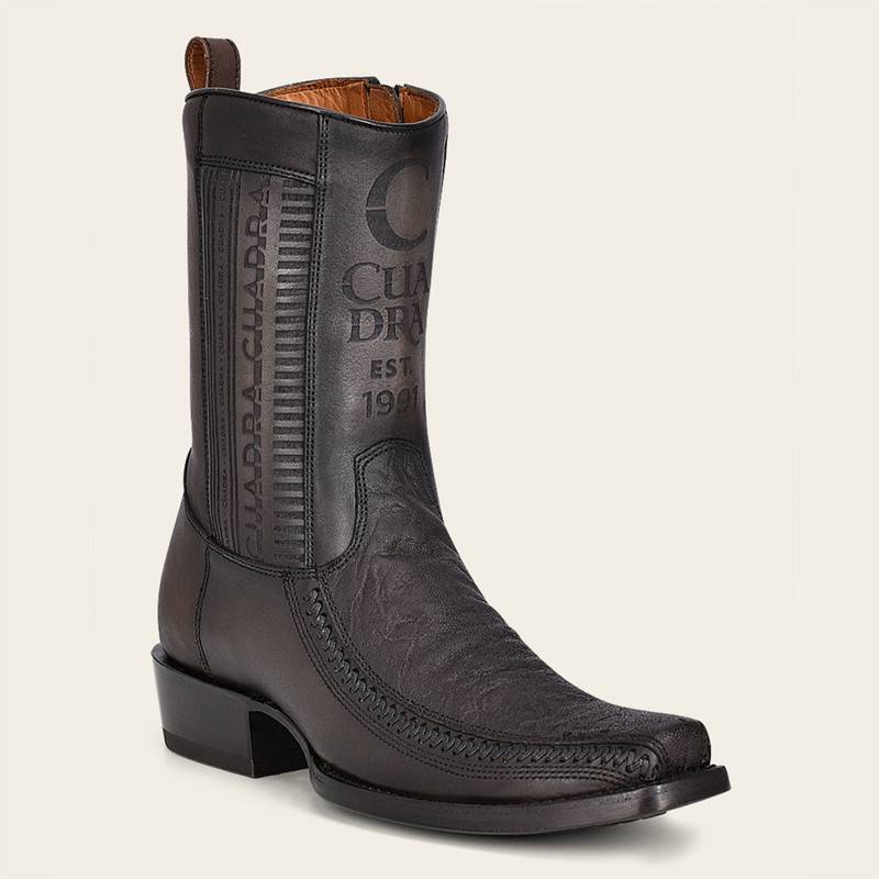 Bota casual en piel genuina de elefante para caballero product image