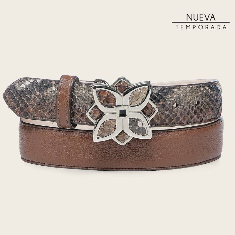 Cinturón en piel genuina de pitón para dama product image