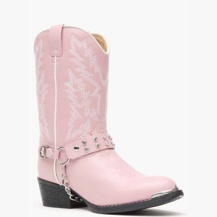 Durango® Big Kid Pink Rhinestone Western Boot product image