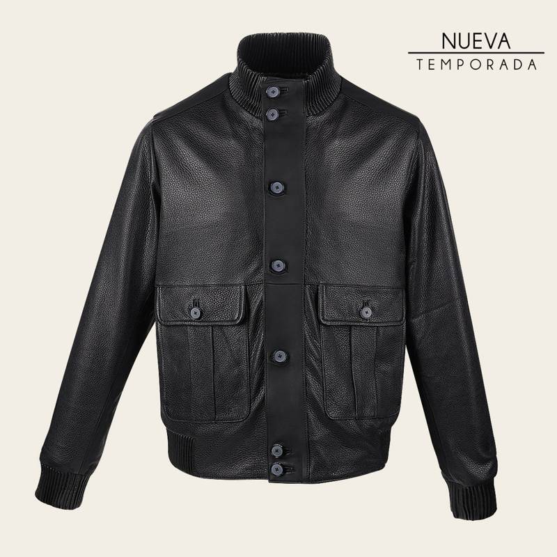 Chamarra en piel genuina de venado. product image