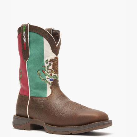 Rebel by Durango® Steel Toe Mexico Flag Western Boot product image