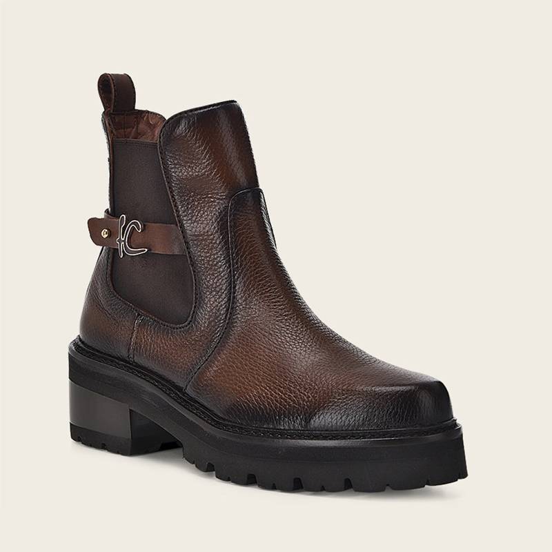 Bota casual en piel genuina de venado para dama product image