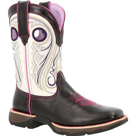 Lady Rebel™ by Durango® Women's Raven Black & White Western Boot product image