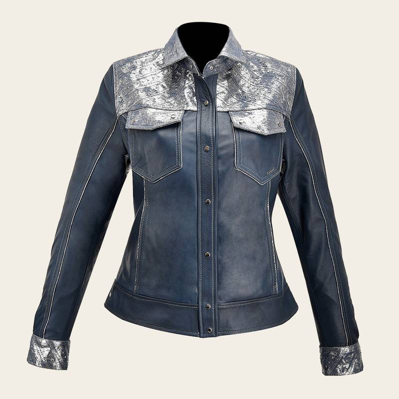 Chamarra para dama en piel genuina product image
