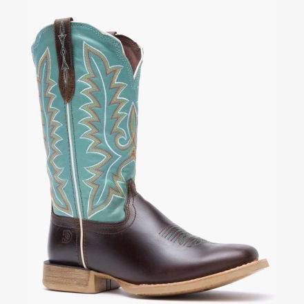Durango® Lady Rebel Pro™ Women’s Bay Brown Artic Blue Western Boot product image